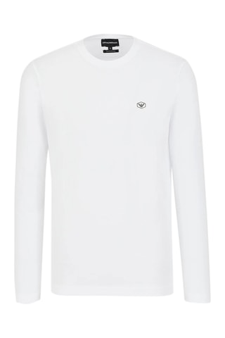 T-shirt regular - Blanc - Emporio Armani
