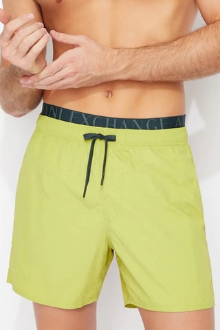 Short de bain - Vert citron - Armani Exchange