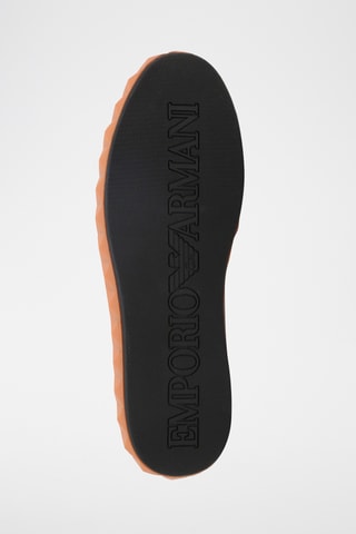 Baskets en cuir - Blanc - Emporio Armani