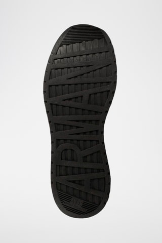 Baskets - Bordeaux et kaki - Armani Exchange