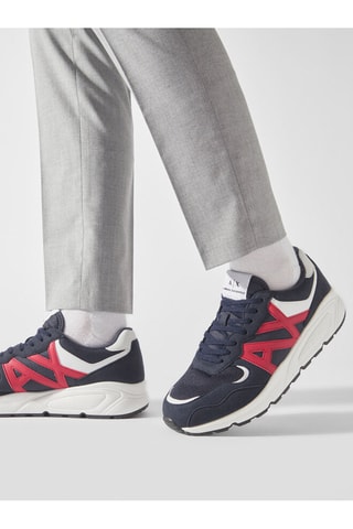 Baskets - Bleu marine - Armani Exchange
