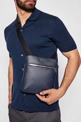 Sac bandoulière - Bleu marine - Emporio Armani