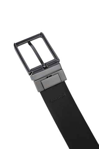 Ceinture en cuir - Noir - Emporio Armani