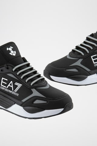 Baskets en cuir - Noir - EA7