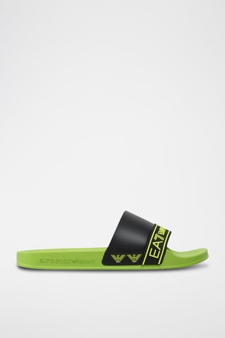 Mules - Noir et vert clair - EA7