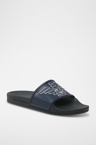 Mules - Bleu marine - Emporio Armani