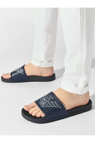 Mules - Bleu marine - Emporio Armani