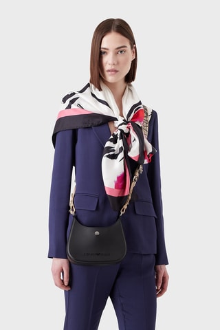 Sac bandoulière Noir et beige - Emporio Armani