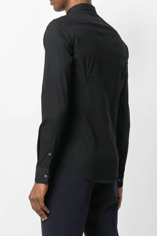 Chemise regular - Noir - Emporio Armani
