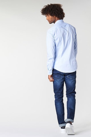 Chemise regular - Bleu - Emporio Armani