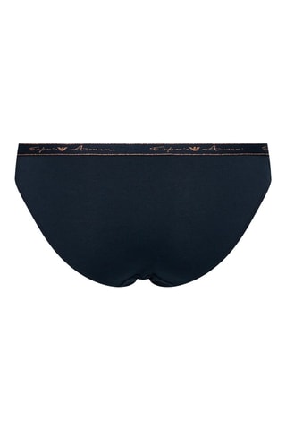 2 culottes - Bleu marine et blanc - Emporio Armani