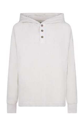T-shirt con cappuccio - Nero e bianco
