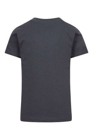 T-shirt  - Nero e viola