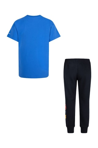 T-shirt e pantaloni - Nero e blu
