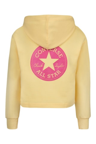 Felpa con cappuccio - Giallo