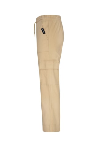 Pantaloni wide legs - Bianco, beige e nero