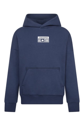 Felpa con cappuccio - Blu
