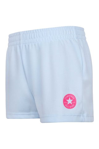 Canotta e shorts - Blu, rosa e grigio