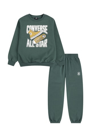 Felpa e pantaloni sportivi - Blu - Verde