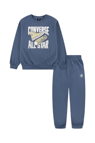 Felpa e pantaloni sportivi - Blu - Blu