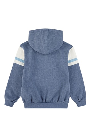Felpa con cappuccio - Blu