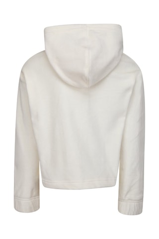 Felpa con cappuccio Rosa - Bianco