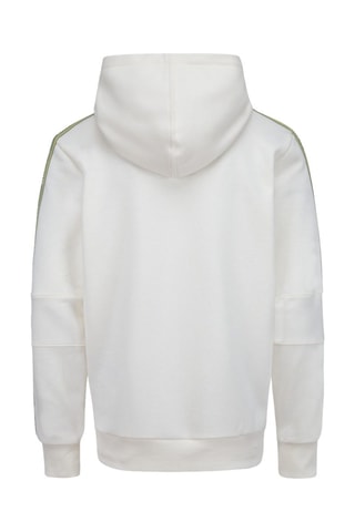 Felpa con cappuccio - Bianco e verde