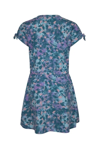 Abito tie and dye - Blu, viola e rosa