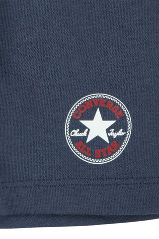 T-shirt e shorts - Bianco, rosso e blu