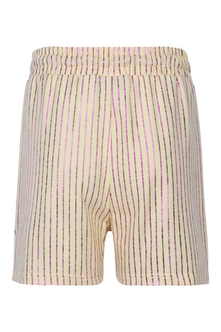 Shorts a vita alta - Rosa e giallo