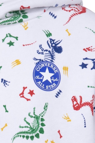 Felpa con cappuccio e pantaloni sportivi - Bianco