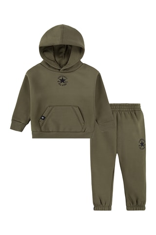 Felpa e pantaloni - Verde