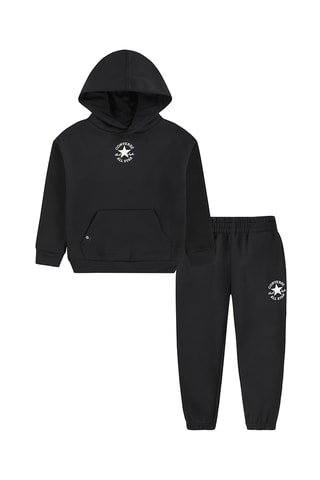 Felpa e pantaloni sportivi - Nero