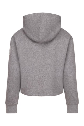 Felpa con cappuccio - Bianco e grigio