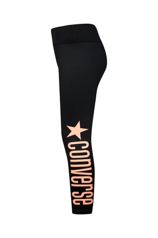 Leggings - Nero e arancione