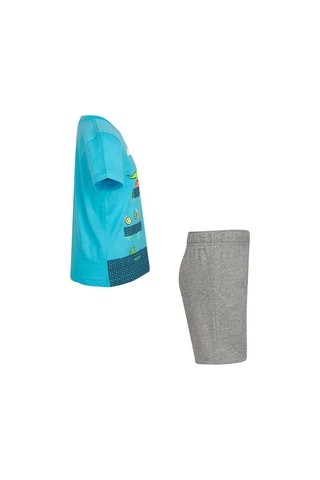 T-shirt e shorts - Grigio