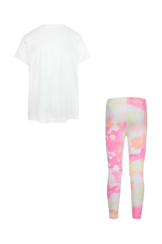 T-shirt - Nero, giallo e rosa