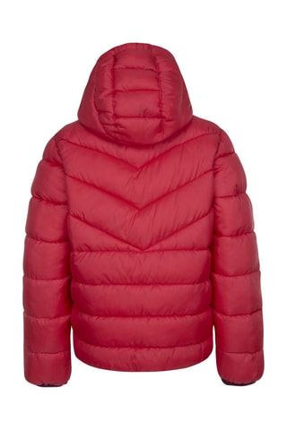 Piumino con cappuccio Rosso - Rosso