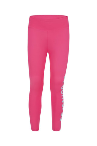 Leggings sportivi a vita alta - Grigio e rosa