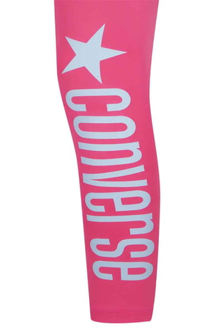 Leggings sportivi a vita alta - Grigio e rosa
