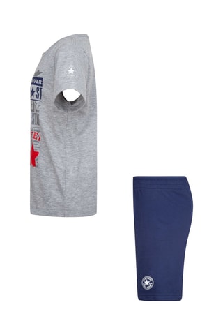 T-shirt e shorts - Blu