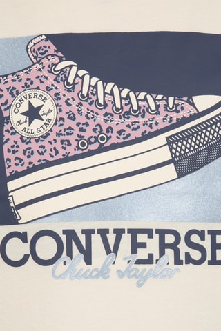 T-shirt - Bianco, blu e rosa