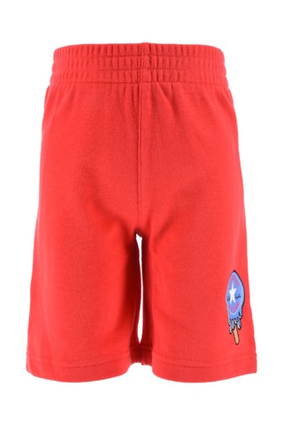 T-shirt e shorts - Bianco e rosso