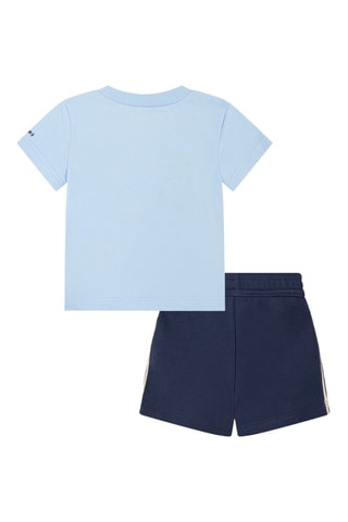 T-shirt e shorts - Blu