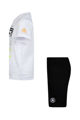 T-shirt e shorts - Nero