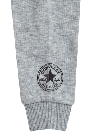 Felpa con cappuccio e pantaloni sportivi - Nero e grigio
