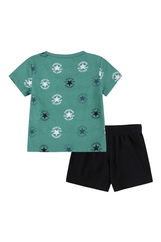 T-shirt e shorts - Nero