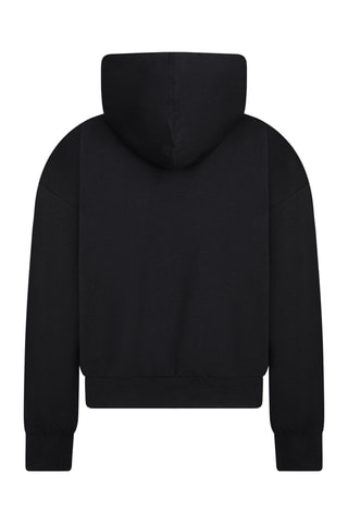 Felpa con cappuccio - Nero