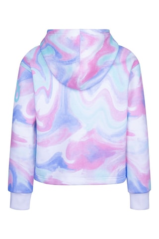 Felpa tie and dye - Bianco