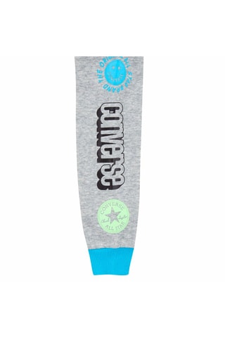 Felpa con cappuccio e pantaloni sportivi - Nero, blu e grigio